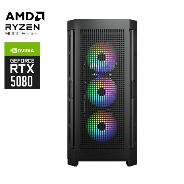 AMD Devastor Ryzen 9 9900X RTX5080 Gaming PC