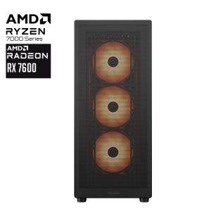 AMD Guardian Ryzen 5 7500F RX7600 Gaming PC 1TB SSD 16G